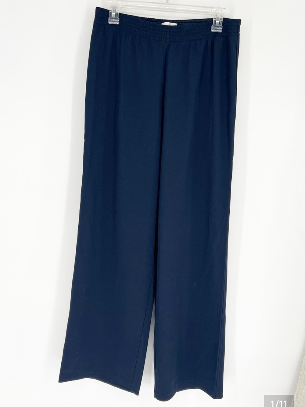 Babaton Wide Leg Navy Pull-On‎ Pants
